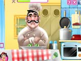 Juegos de cocina: Chef Frances - Juegos de cocinar hamburguesas